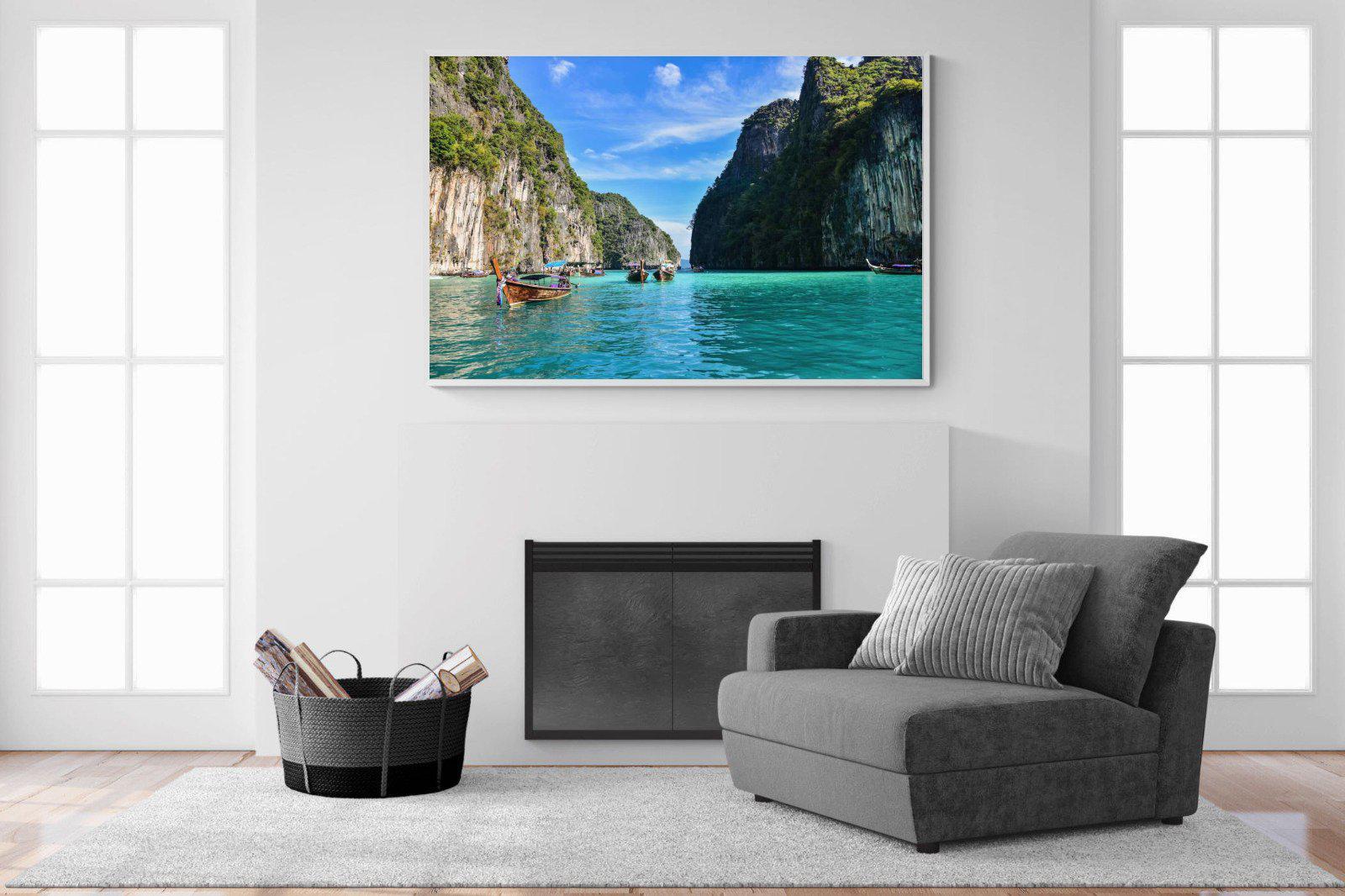 Thai Dream-Wall_Art-150 x 100cm-Mounted Canvas-White-Pixalot