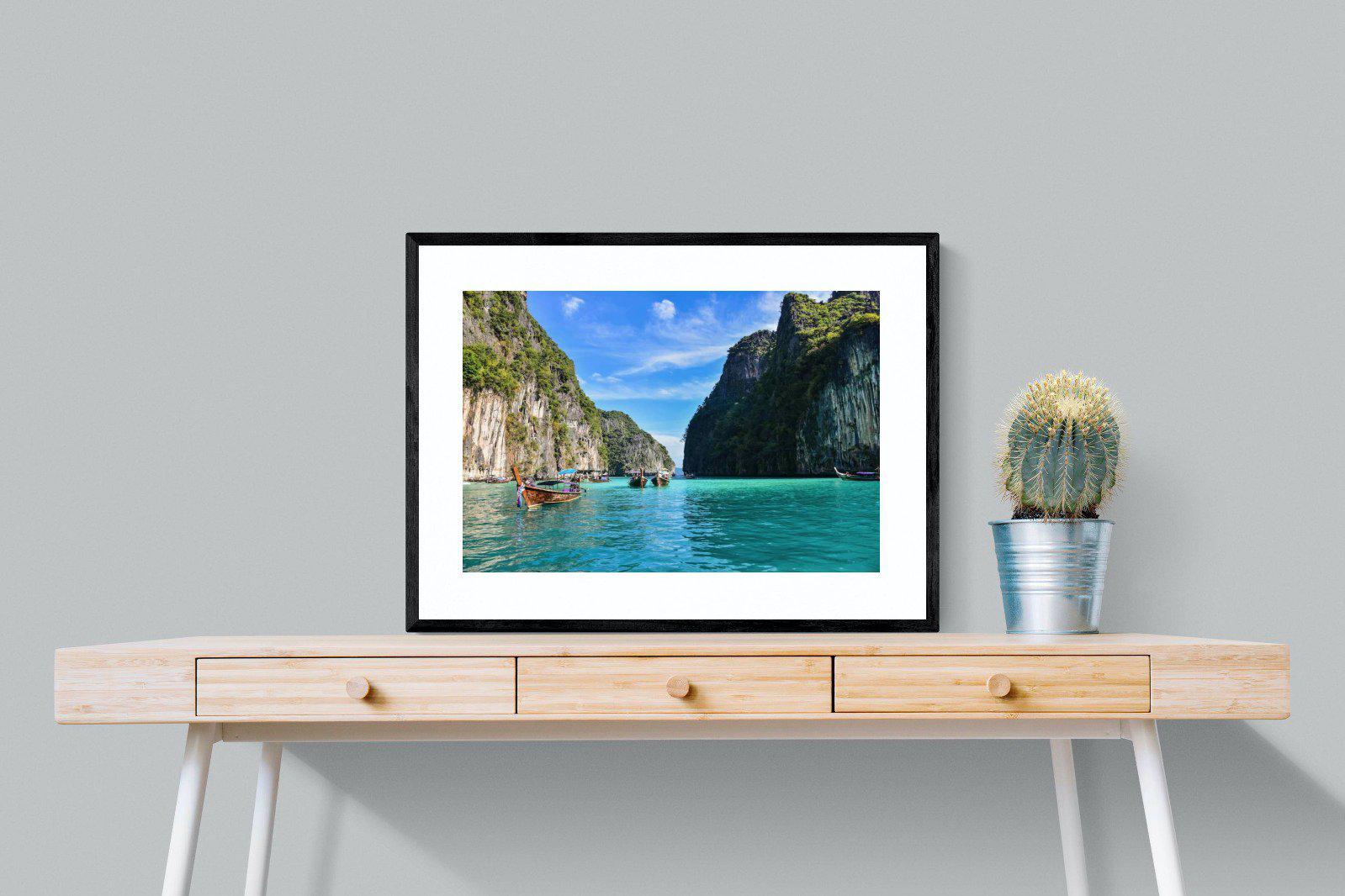 Thai Dream-Wall_Art-80 x 60cm-Framed Print-Black-Pixalot