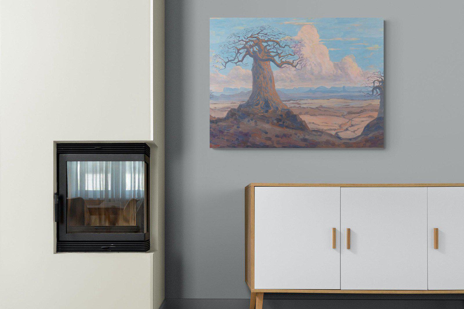 The Baobab Tree-Wall_Art-100 x 75cm-Mounted Canvas-No Frame-Pixalot