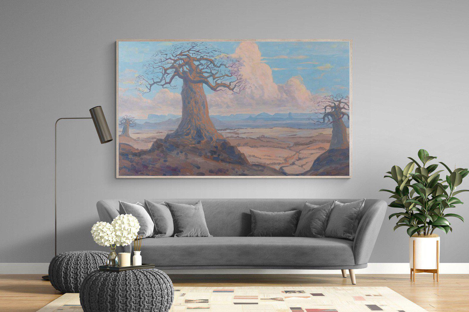 The Baobab Tree-Wall_Art-220 x 130cm-Mounted Canvas-Wood-Pixalot