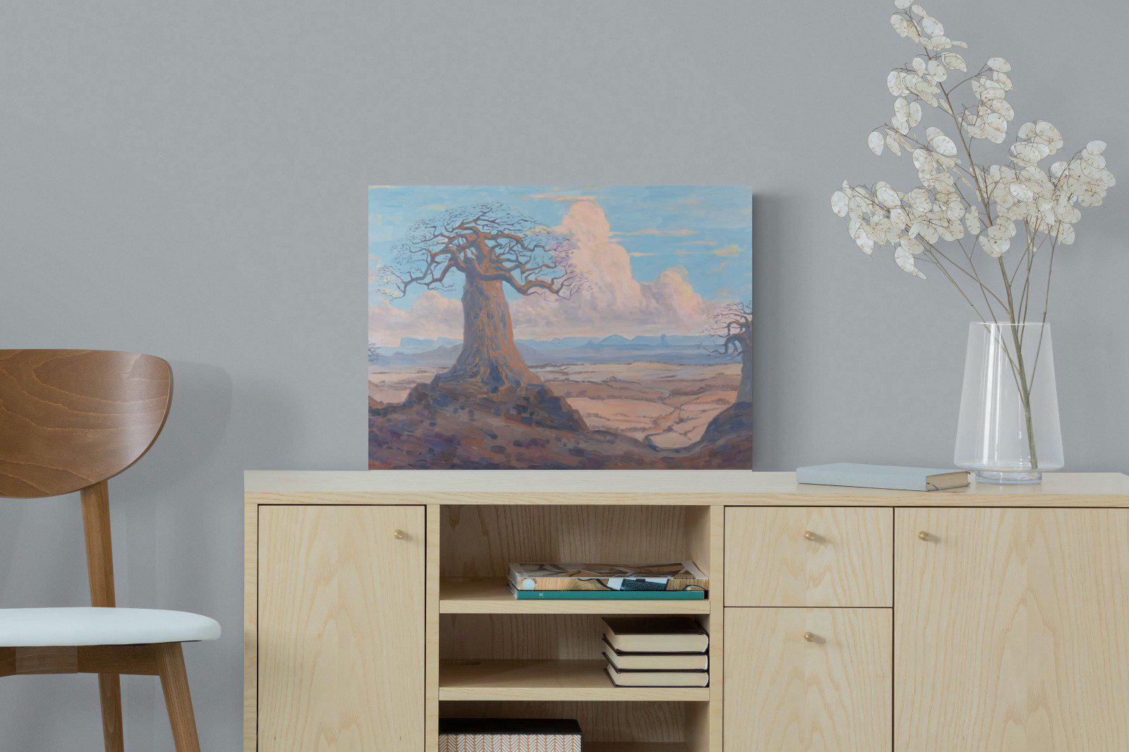 The Baobab Tree-Wall_Art-60 x 45cm-Mounted Canvas-No Frame-Pixalot