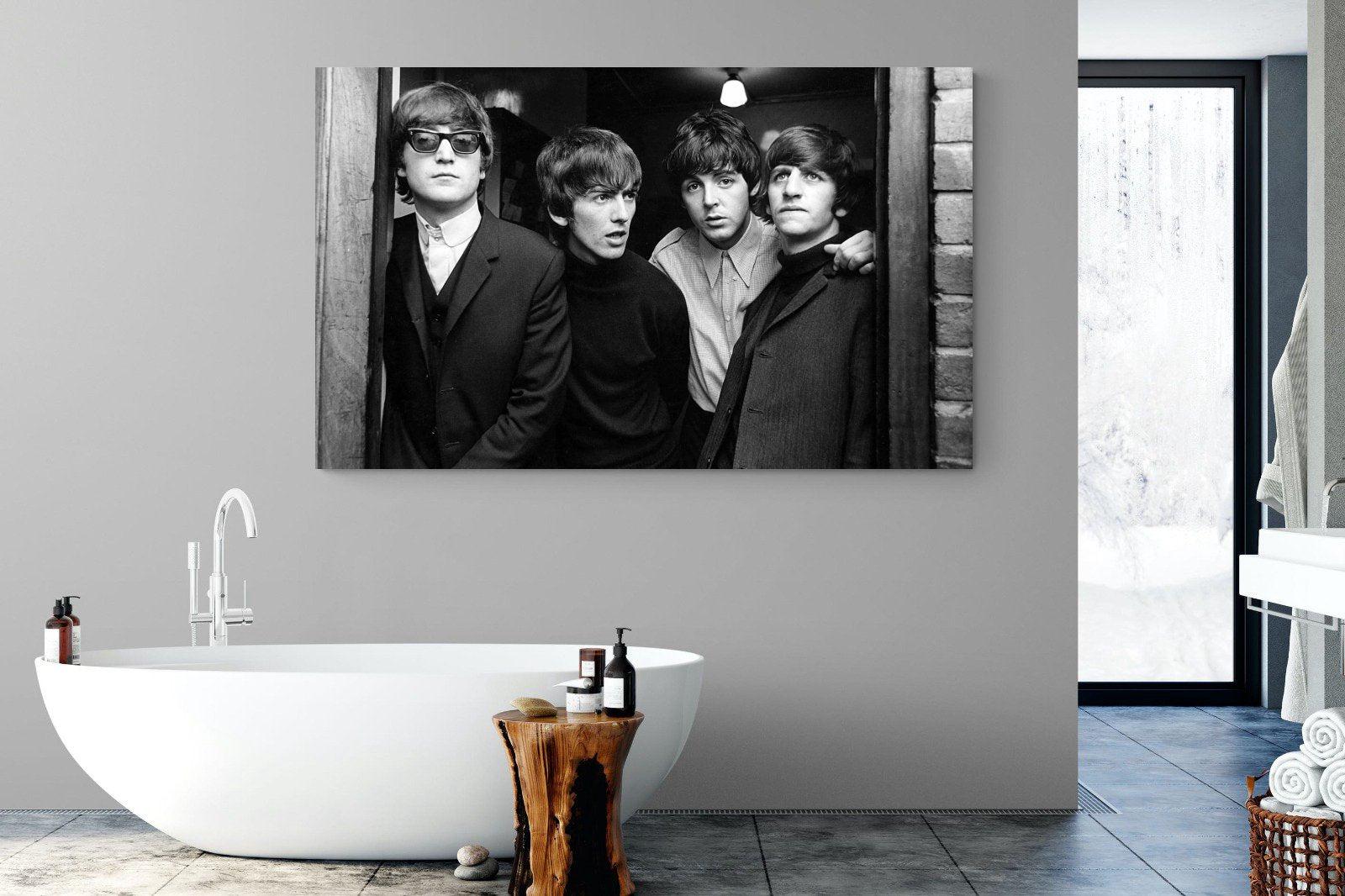 The Beetles-Wall_Art-180 x 110cm-Mounted Canvas-No Frame-Pixalot