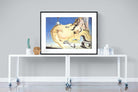 The Great Masturbator-Wall_Art-120 x 90cm-Framed Print-Black-Pixalot