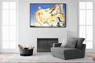 The Great Masturbator-Wall_Art-150 x 100cm-Mounted Canvas-Black-Pixalot