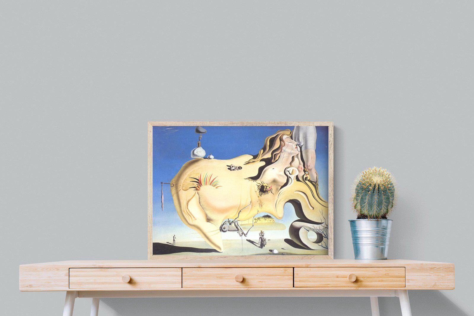 The Great Masturbator-Wall_Art-80 x 60cm-Mounted Canvas-Wood-Pixalot
