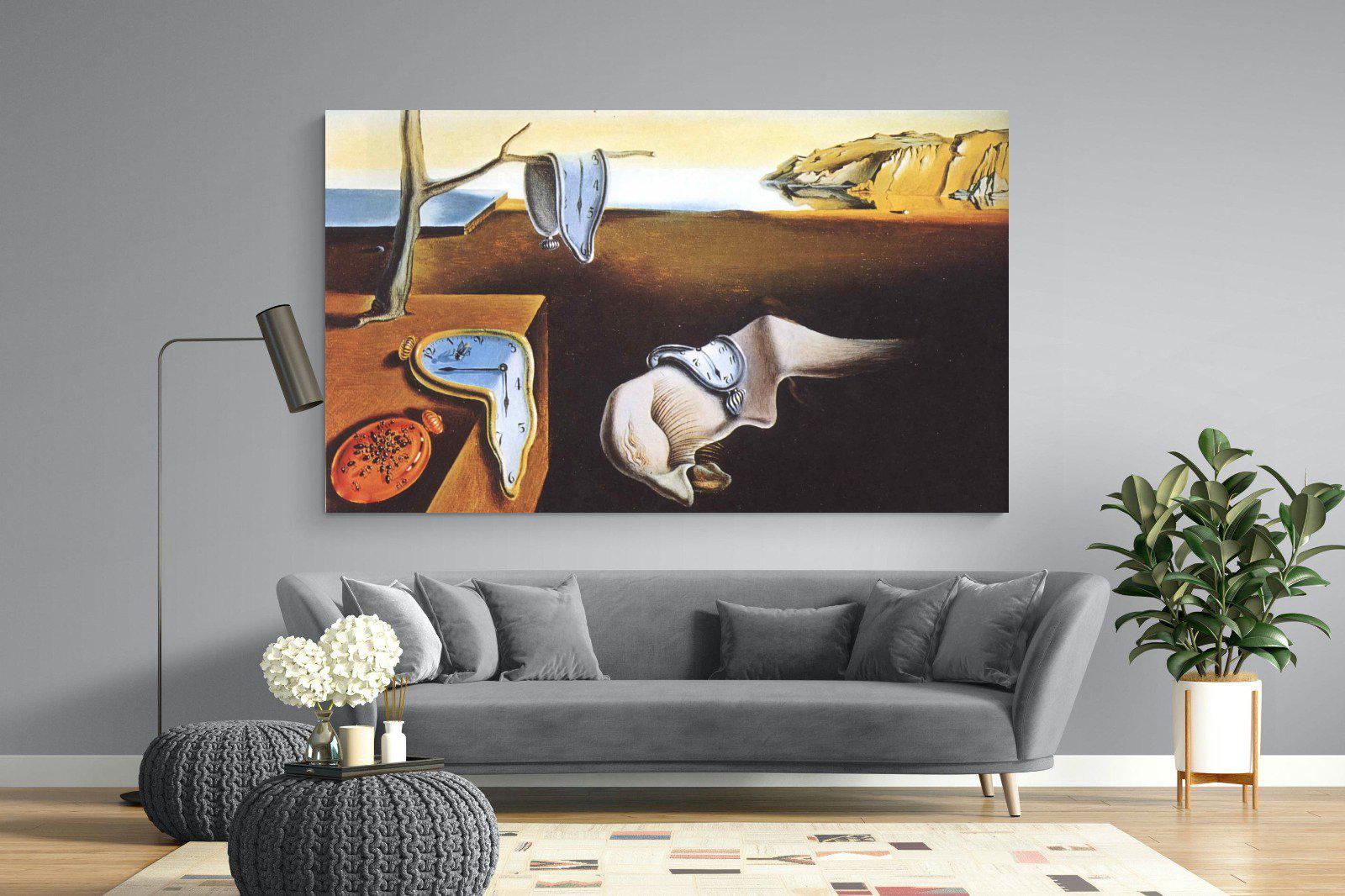 The Persistence of Memory-Wall_Art-220 x 130cm-Mounted Canvas-No Frame-Pixalot