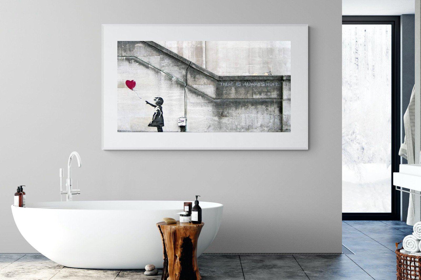There is Always Hope-Wall_Art-180 x 110cm-Framed Print-White-Pixalot