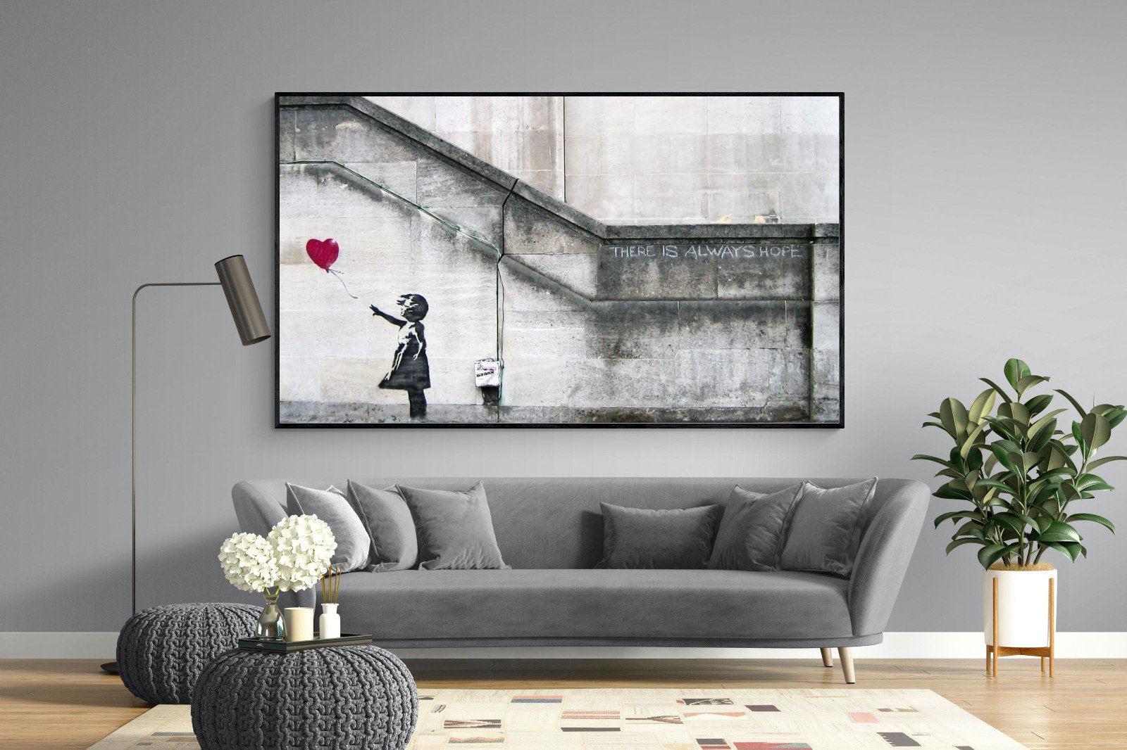 There is Always Hope-Wall_Art-220 x 130cm-Mounted Canvas-Black-Pixalot