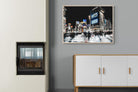 Tokyo Never Sleeps-Wall_Art-100 x 75cm-Mounted Canvas-Wood-Pixalot