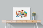 Toy Story Collage-Wall_Art-80 x 60cm-Mounted Canvas-White-Pixalot