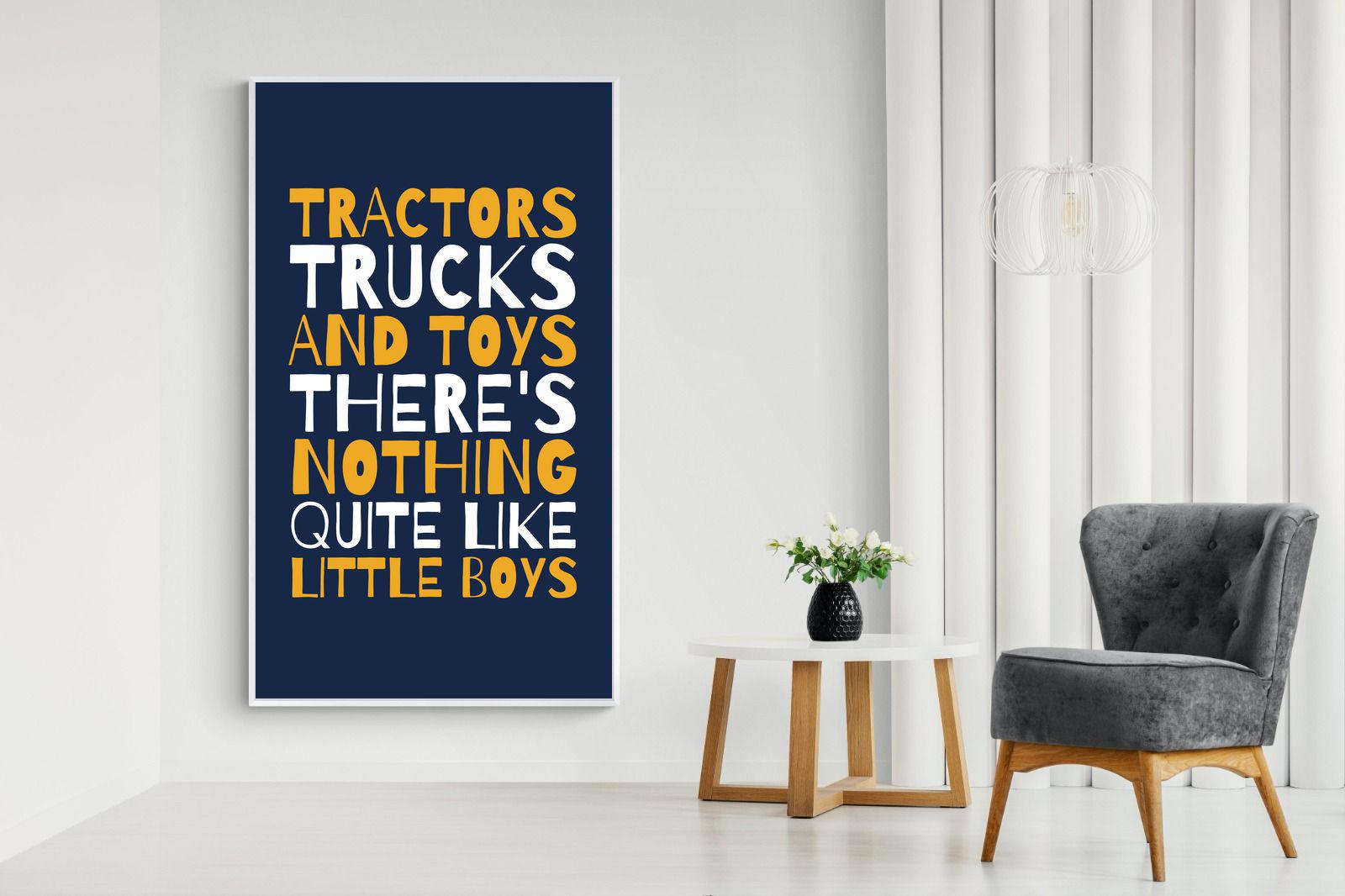 Tractors & Trucks-Wall_Art-Pixalot