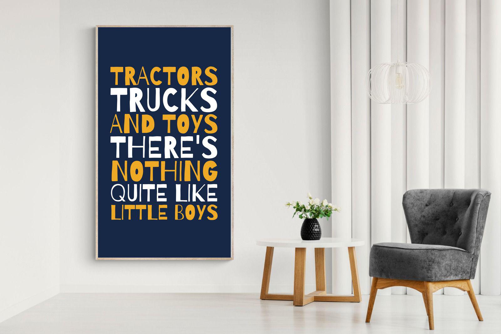 Tractors & Trucks-Wall_Art-Pixalot