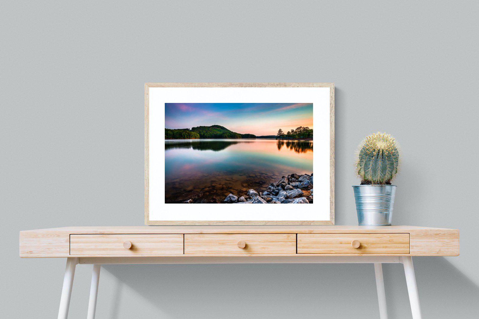 Tranquil-Wall_Art-80 x 60cm-Framed Print-Wood-Pixalot