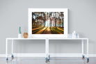 Tree Light-Wall_Art-120 x 90cm-Framed Print-White-Pixalot
