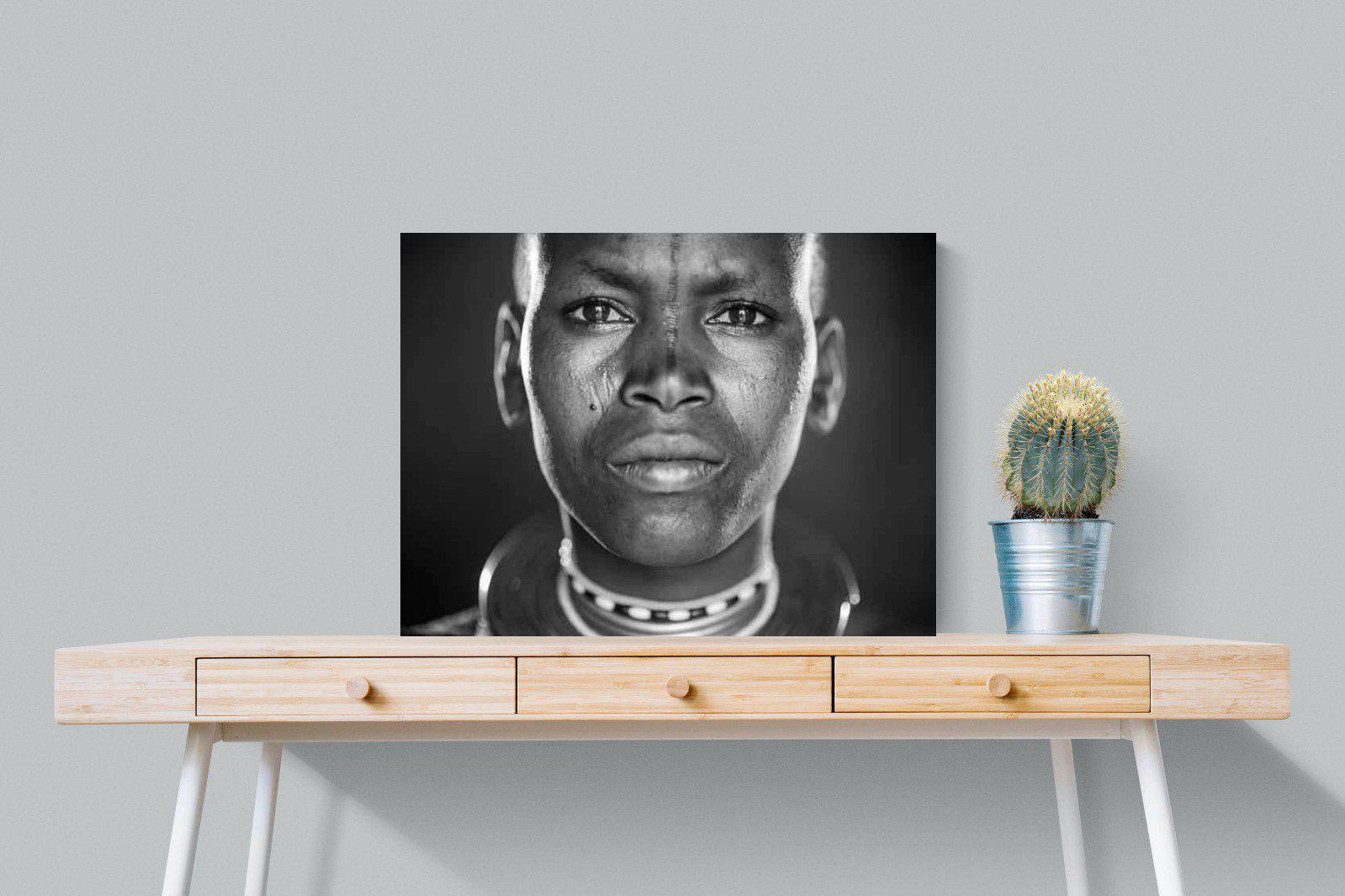 Tribal-Wall_Art-80 x 60cm-Mounted Canvas-No Frame-Pixalot