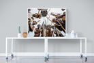 Tribe-Wall_Art-120 x 90cm-Mounted Canvas-White-Pixalot