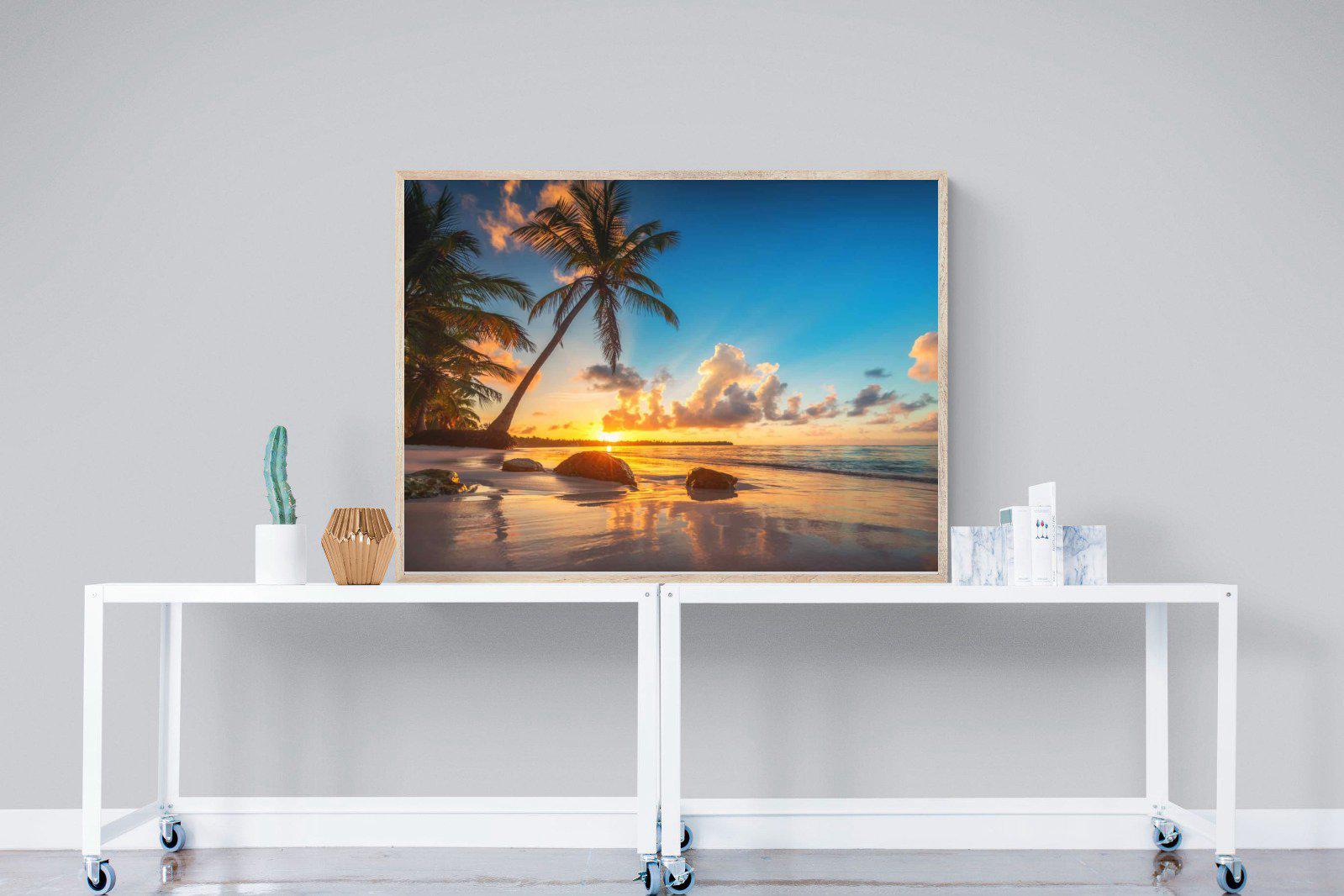 Tropicana-Wall_Art-120 x 90cm-Mounted Canvas-Wood-Pixalot