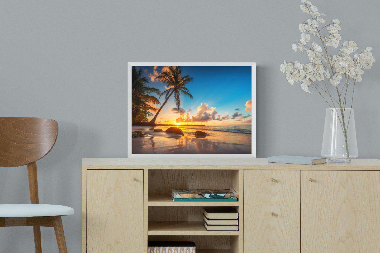 Tropicana-Wall_Art-60 x 45cm-Mounted Canvas-White-Pixalot