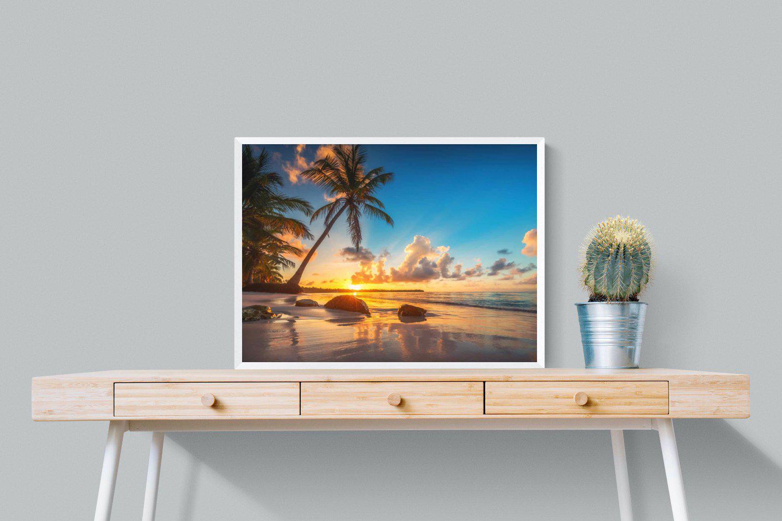 Tropicana-Wall_Art-80 x 60cm-Mounted Canvas-White-Pixalot