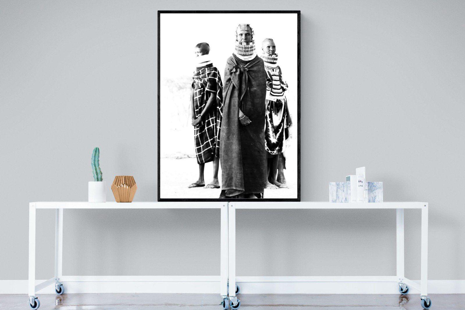 Turkana-Wall_Art-90 x 120cm-Mounted Canvas-Black-Pixalot