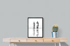 Turkana Tribespeople-Wall_Art-45 x 60cm-Mounted Canvas-Black-Pixalot