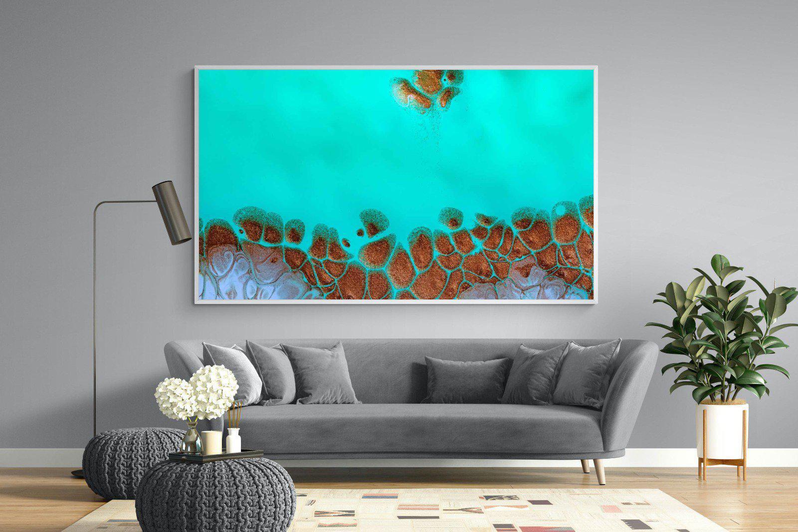 Turquoise-Wall_Art-220 x 130cm-Mounted Canvas-White-Pixalot