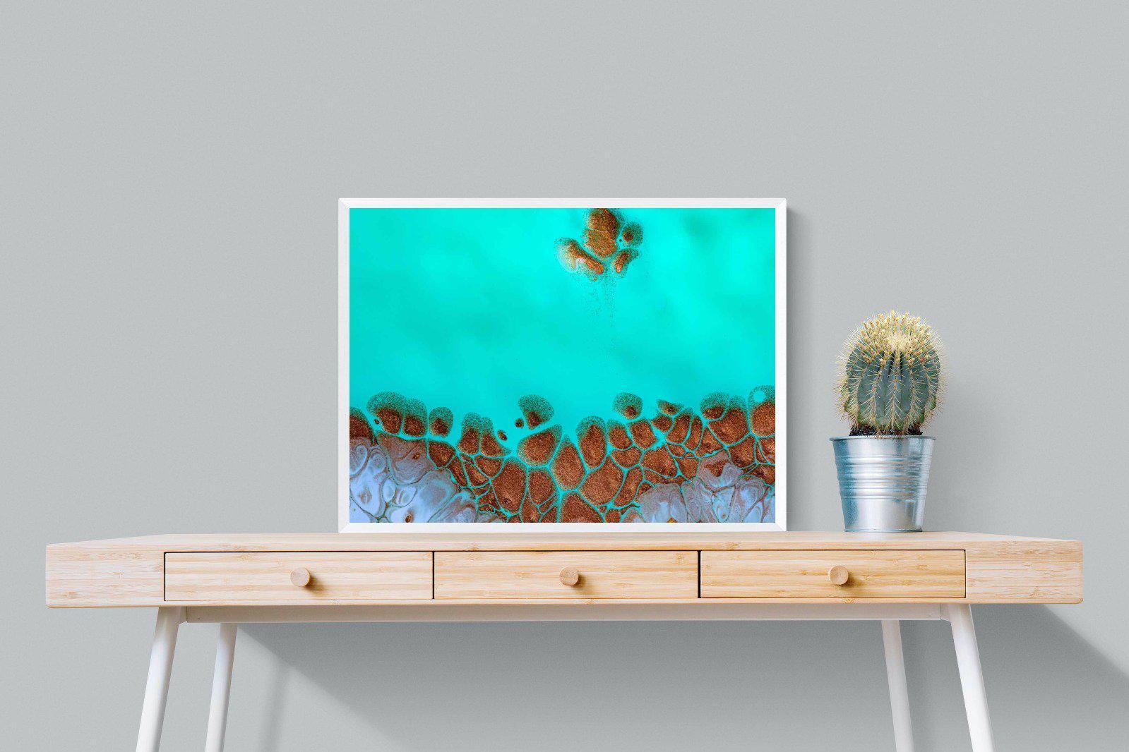 Turquoise-Wall_Art-80 x 60cm-Mounted Canvas-White-Pixalot