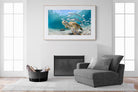 Turtle-Wall_Art-150 x 100cm-Framed Print-Wood-Pixalot