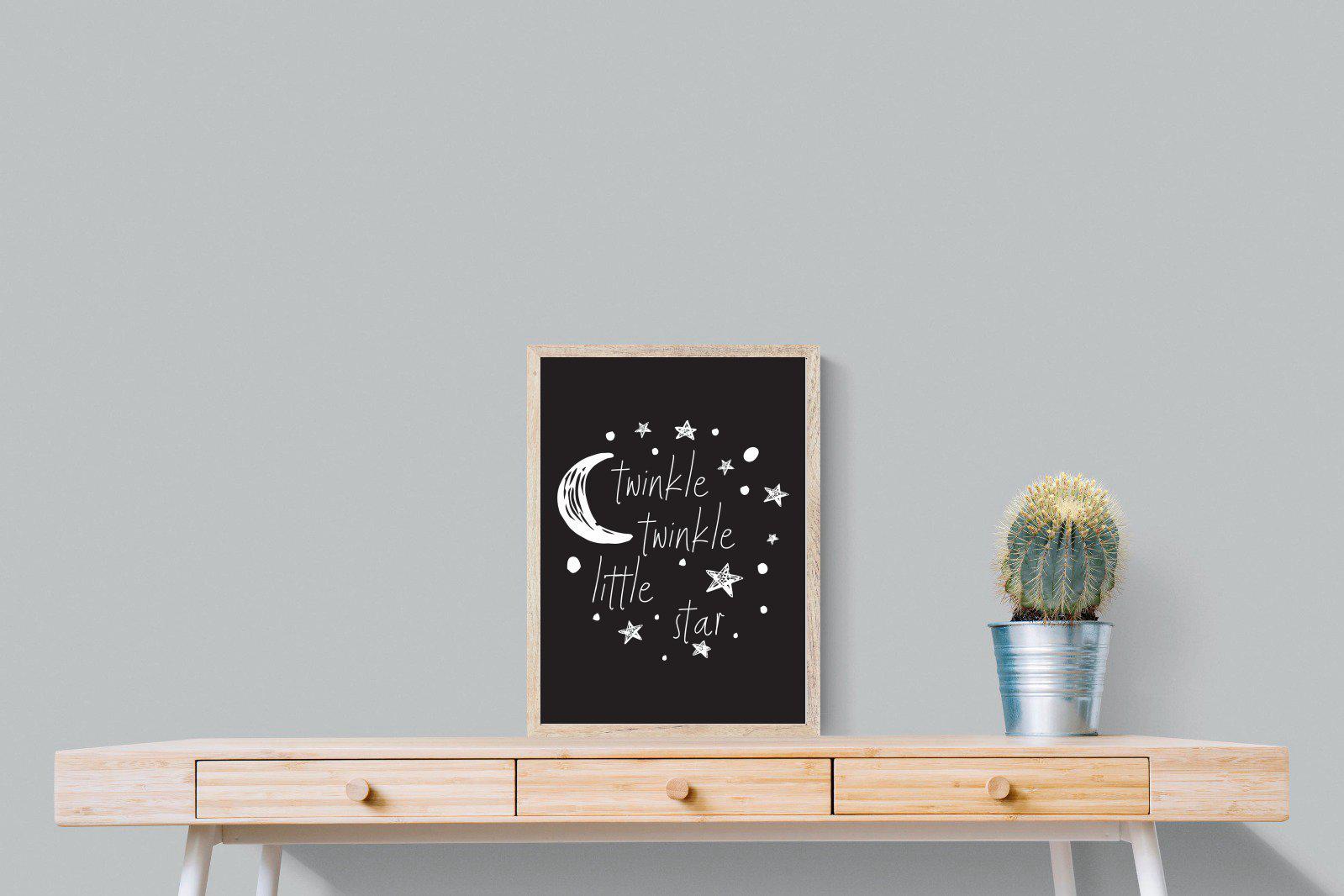 Twinkle Twinkle-Wall_Art-45 x 60cm-Mounted Canvas-Wood-Pixalot