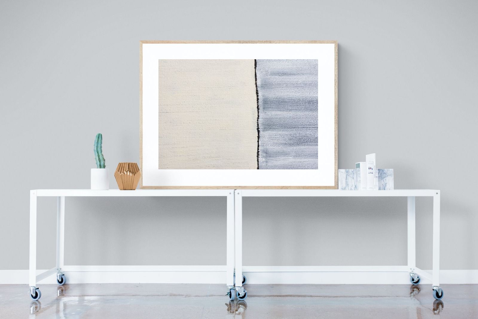 Two Thirds-Wall_Art-120 x 90cm-Framed Print-Wood-Pixalot