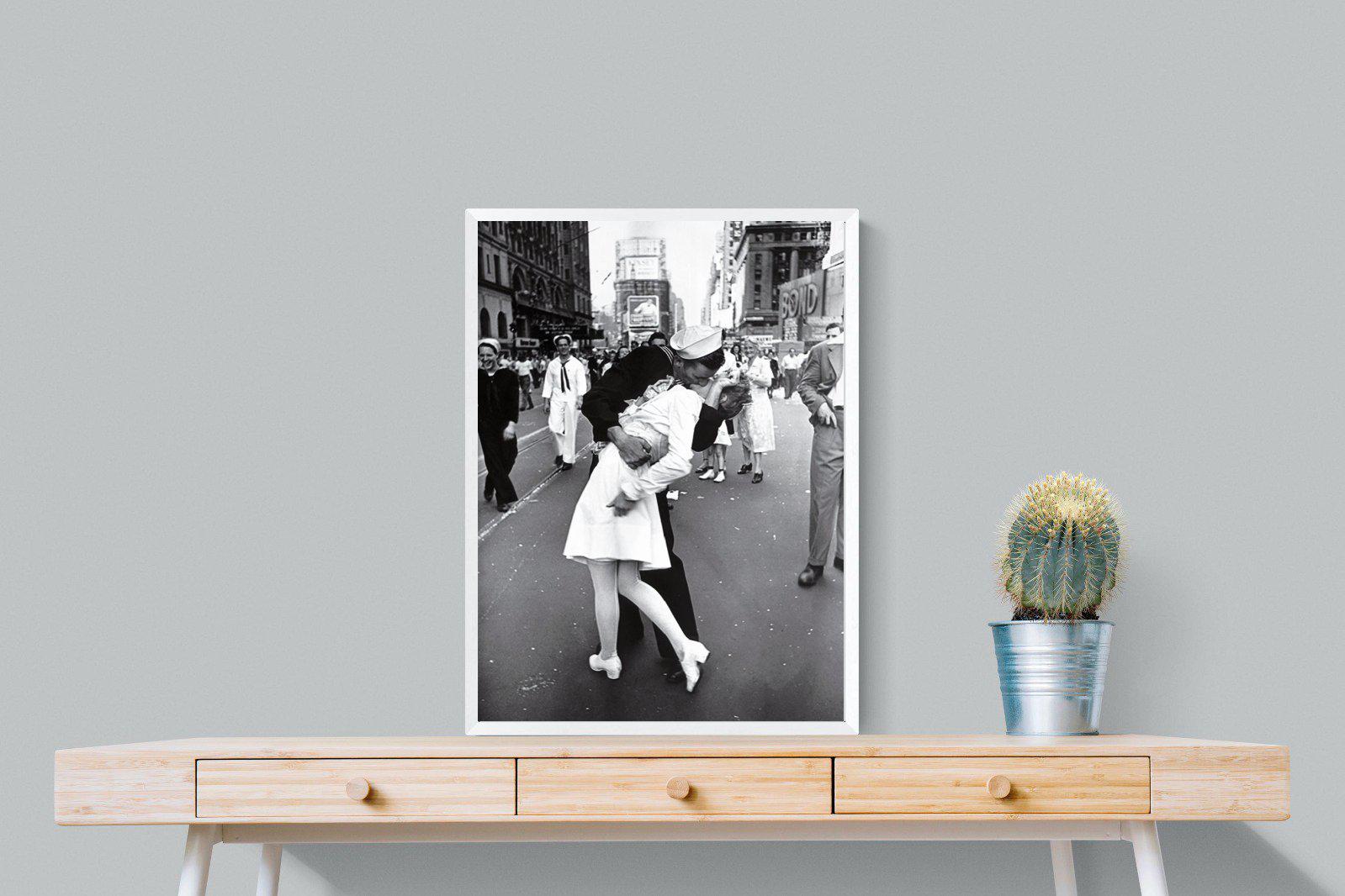 V-J Day-Wall_Art-60 x 80cm-Mounted Canvas-White-Pixalot