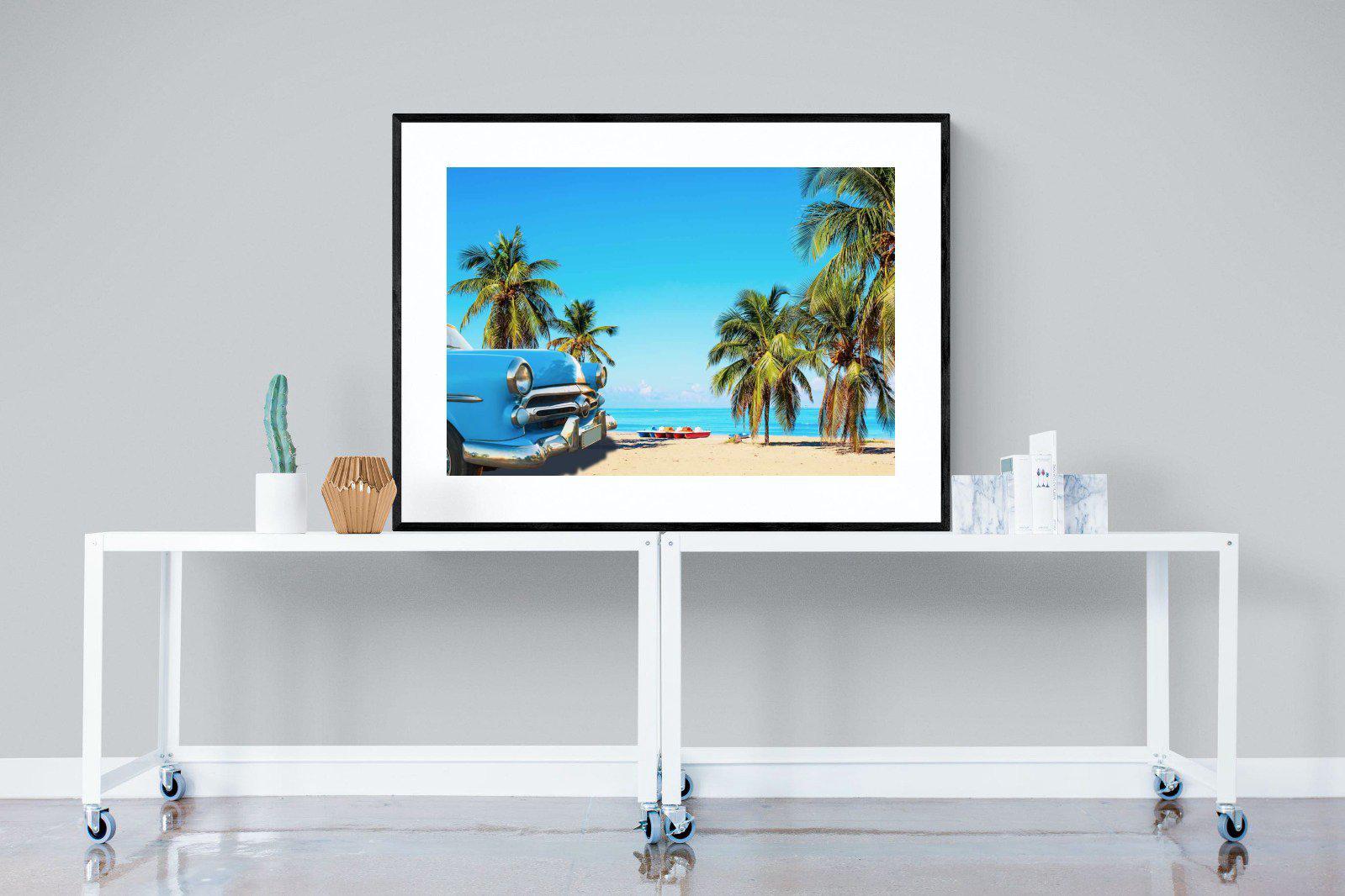 Varadero-Wall_Art-120 x 90cm-Framed Print-Black-Pixalot