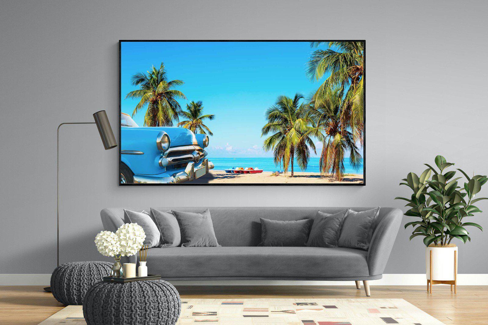 Varadero-Wall_Art-220 x 130cm-Mounted Canvas-Black-Pixalot