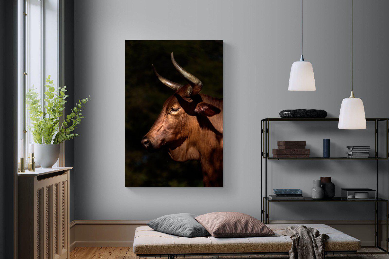 Velvet Nguni-Wall_Art-120 x 180cm-Mounted Canvas-No Frame-Pixalot