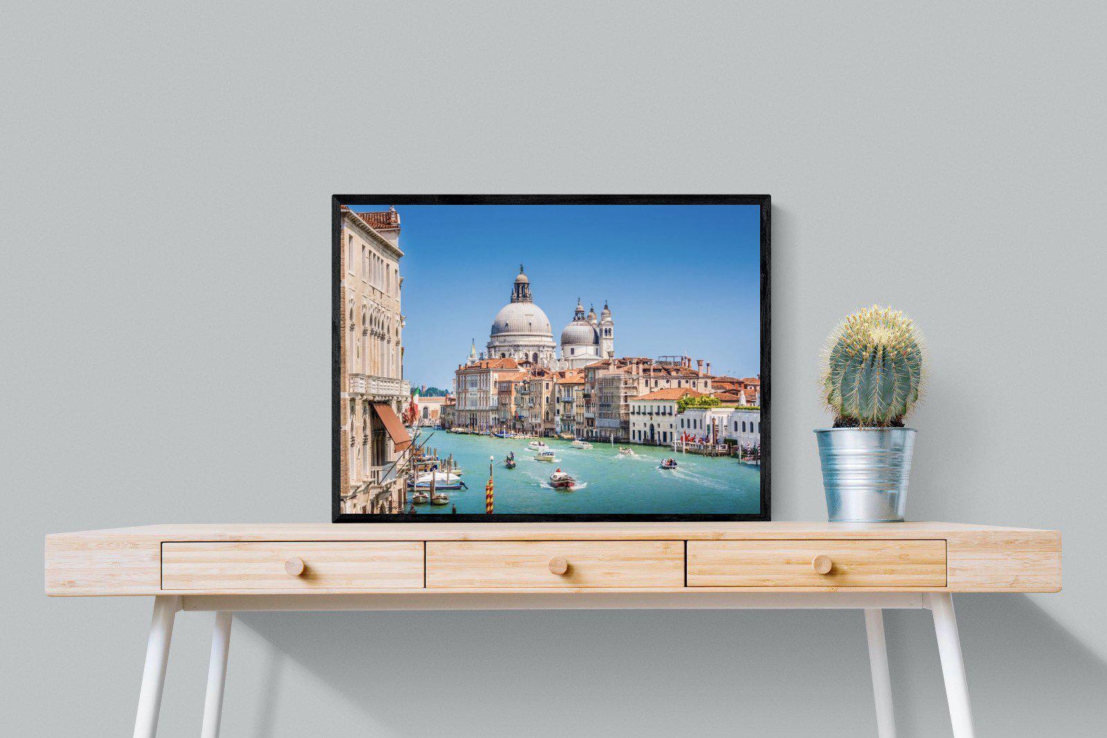 Venice-Wall_Art-80 x 60cm-Mounted Canvas-Black-Pixalot