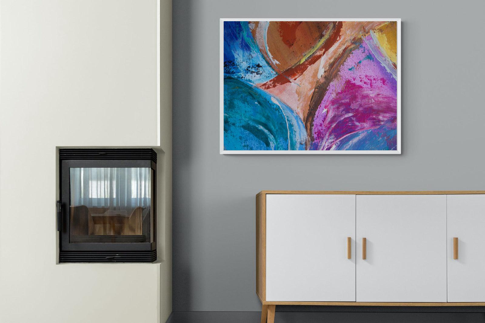 Verve-Wall_Art-100 x 75cm-Mounted Canvas-White-Pixalot