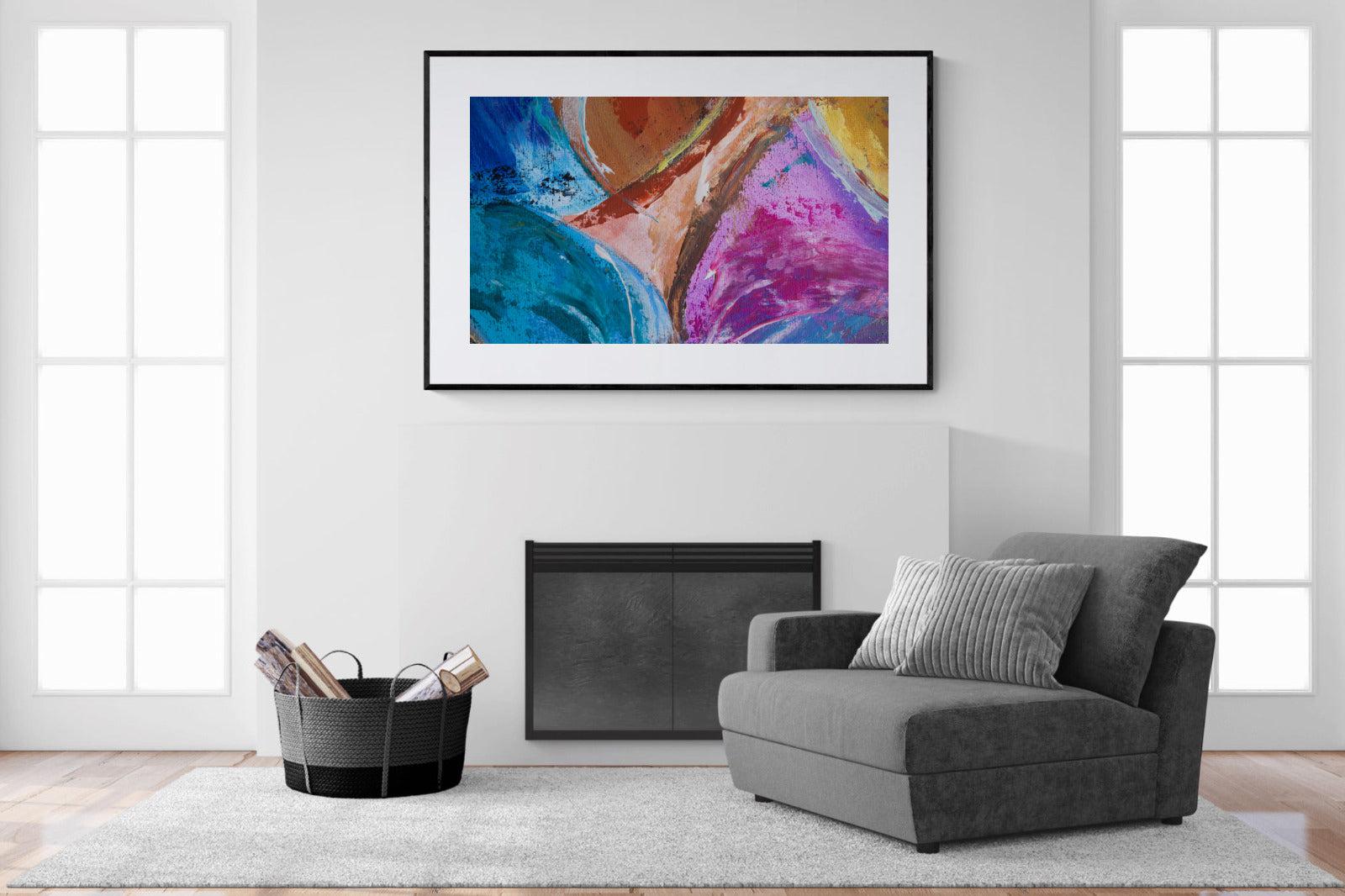 Verve-Wall_Art-150 x 100cm-Framed Print-Black-Pixalot