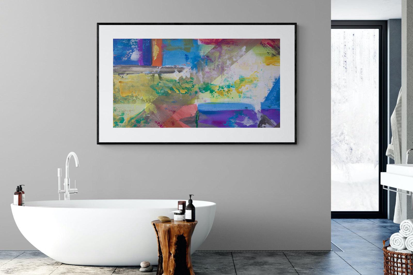 Vibe-Wall_Art-180 x 110cm-Framed Print-Black-Pixalot