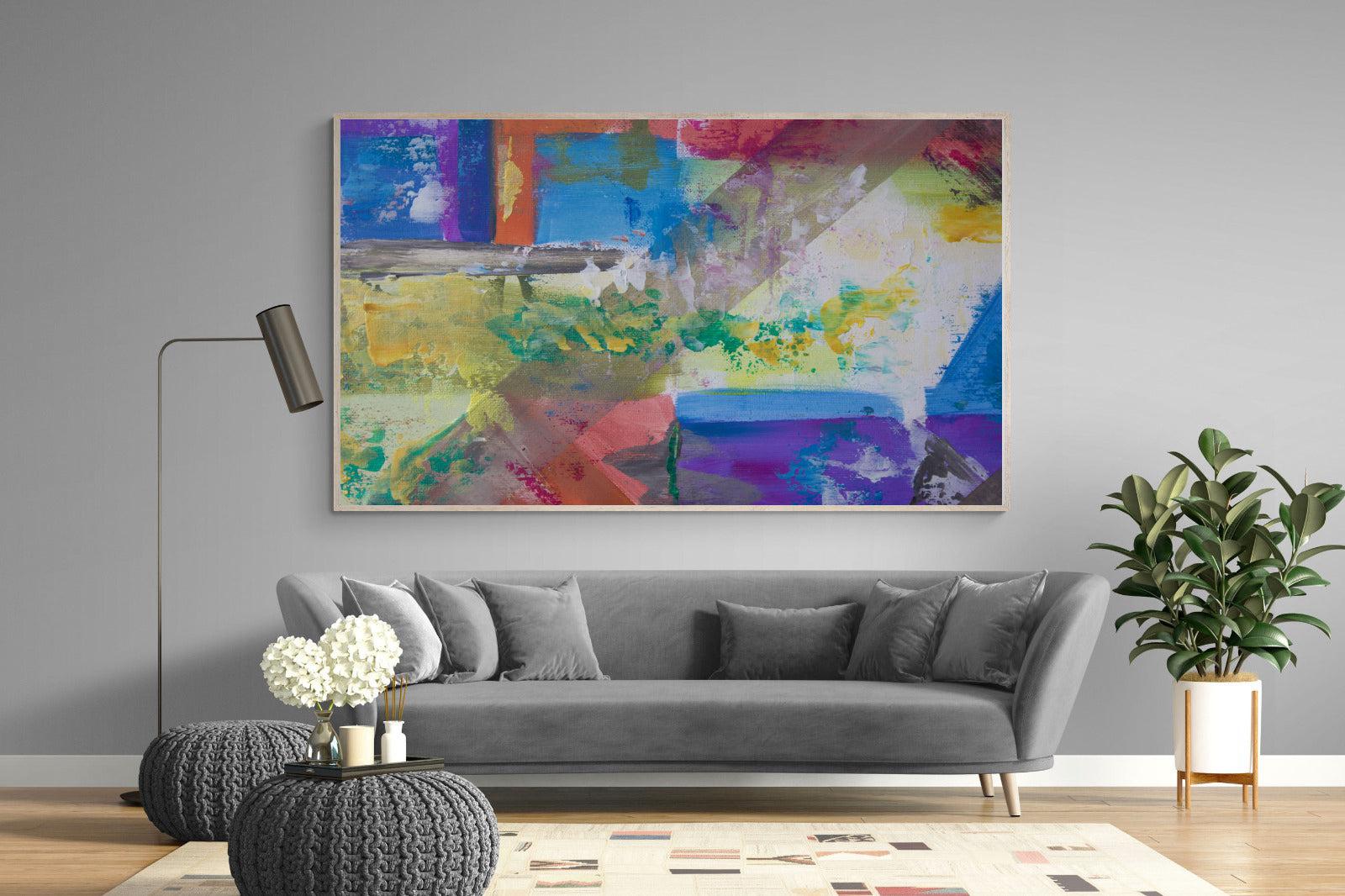 Vibe-Wall_Art-220 x 130cm-Mounted Canvas-Wood-Pixalot