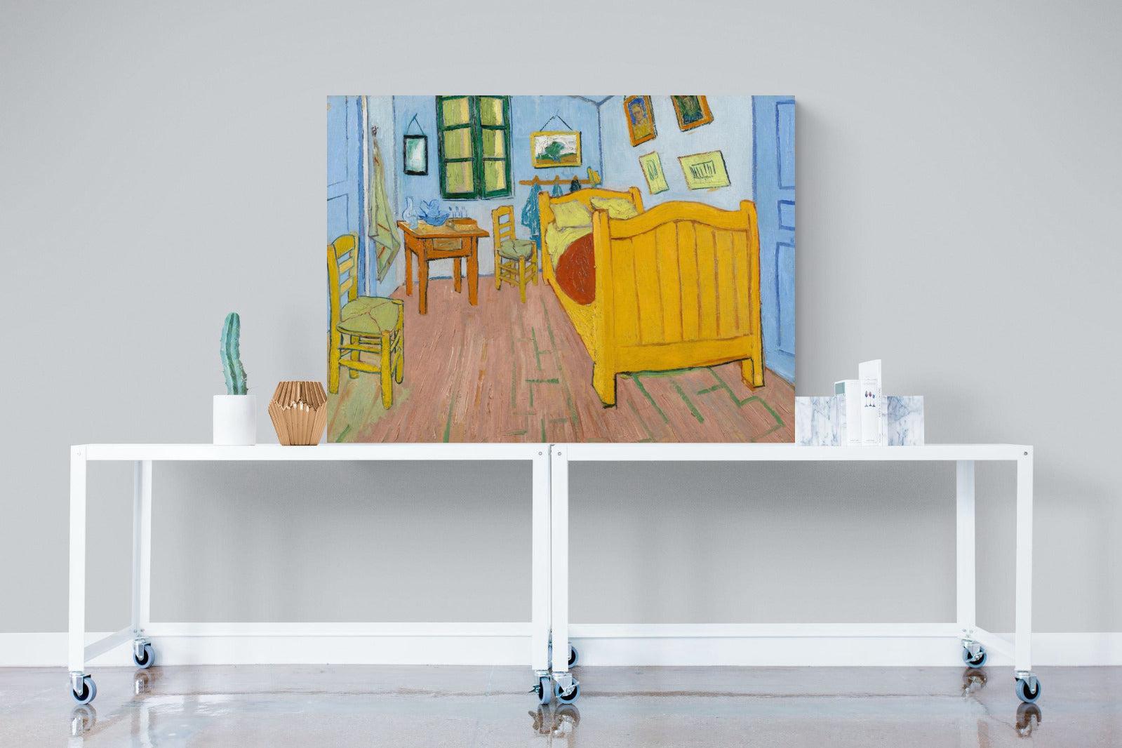 Vincent's Bedroom in Arles-Wall_Art-120 x 90cm-Mounted Canvas-No Frame-Pixalot