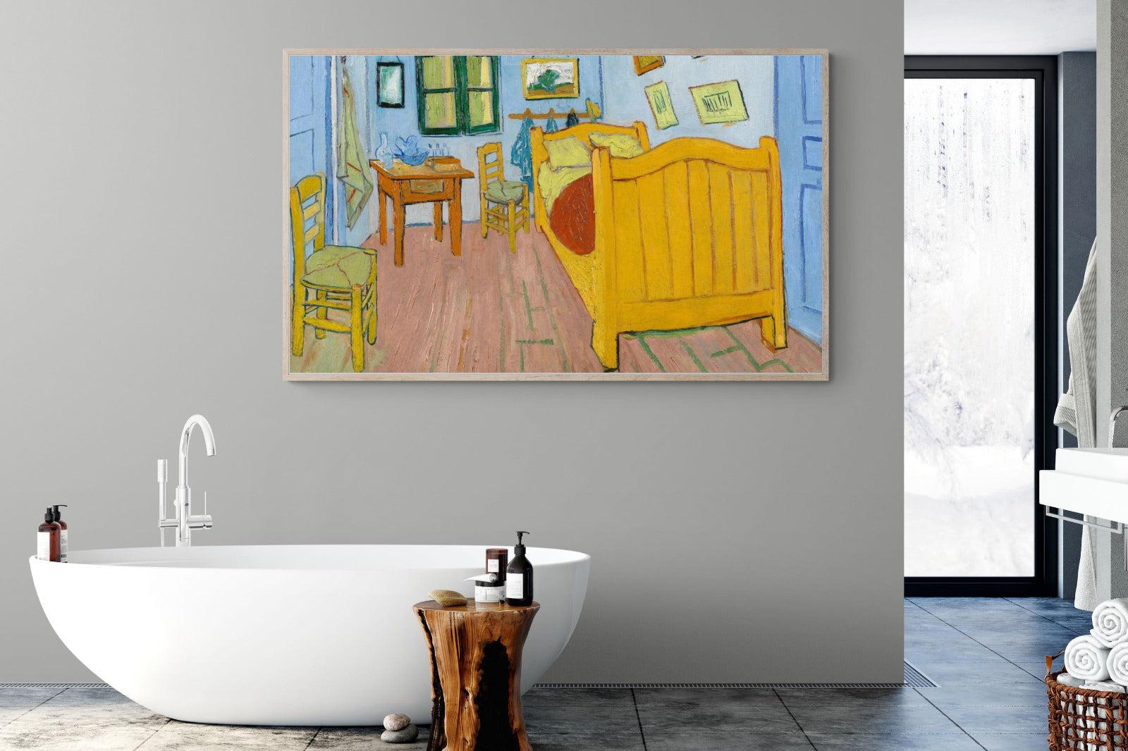 Vincent's Bedroom in Arles-Wall_Art-180 x 110cm-Mounted Canvas-Wood-Pixalot