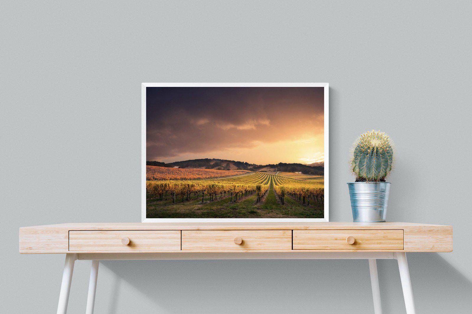 Vineyards-Wall_Art-80 x 60cm-Mounted Canvas-White-Pixalot