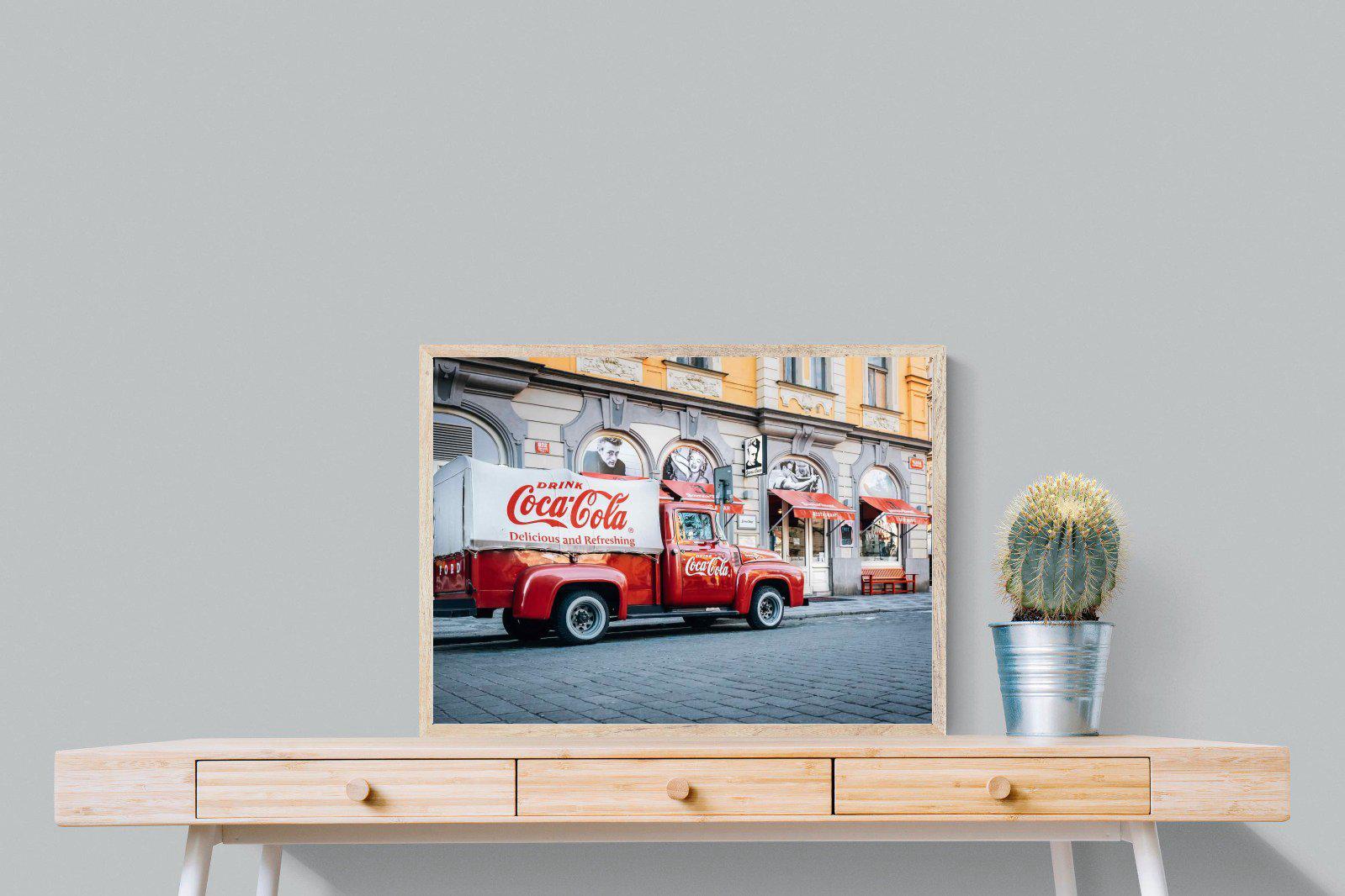 Vintage Coca-Cola-Wall_Art-80 x 60cm-Mounted Canvas-Wood-Pixalot