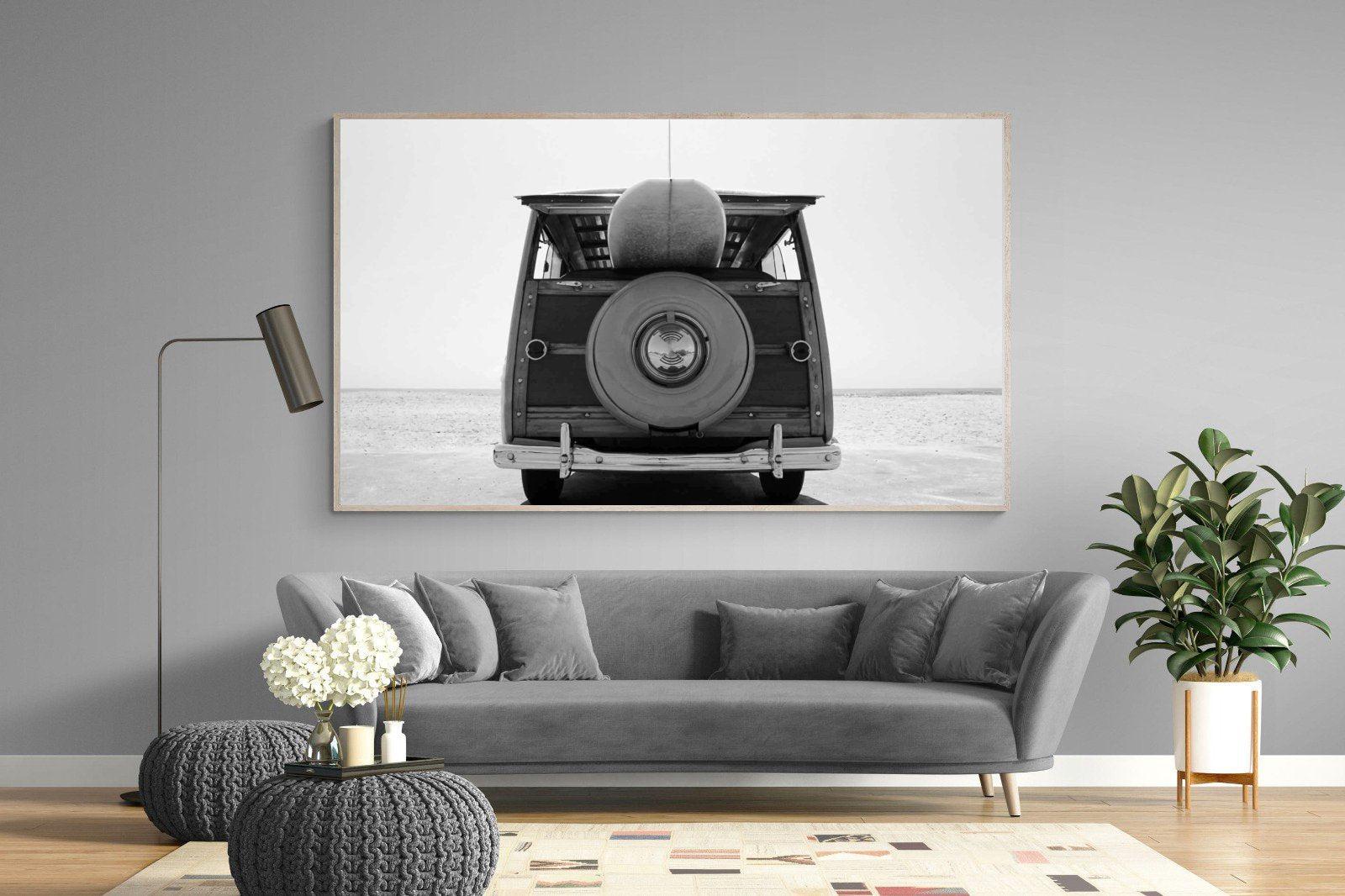 Vintage Surf-Wall_Art-220 x 130cm-Mounted Canvas-Wood-Pixalot