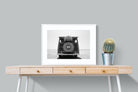 Vintage Surf-Wall_Art-80 x 60cm-Framed Print-White-Pixalot