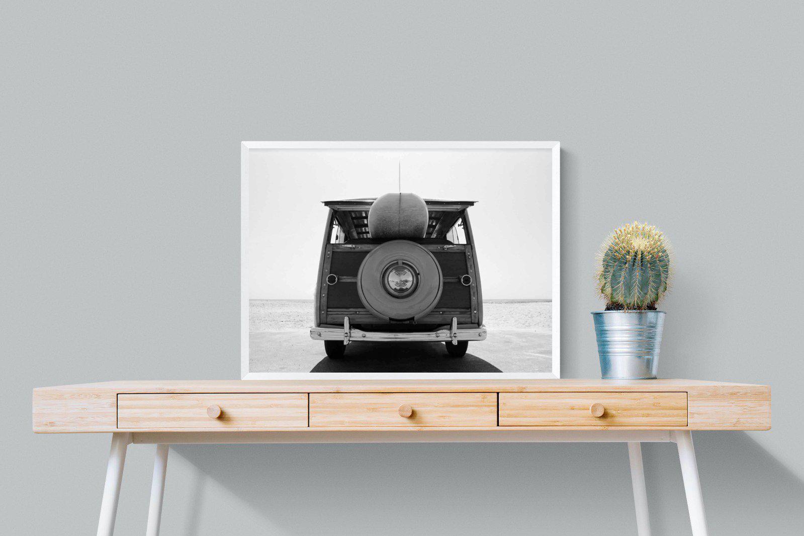 Vintage Surf-Wall_Art-80 x 60cm-Mounted Canvas-White-Pixalot