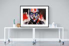 Vivid Girl-Wall_Art-120 x 90cm-Framed Print-Black-Pixalot