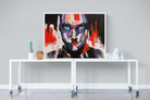 Vivid Girl-Wall_Art-120 x 90cm-Mounted Canvas-White-Pixalot
