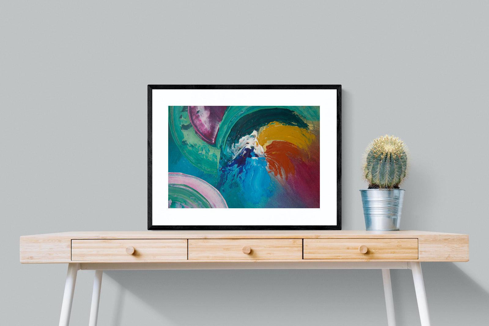 Vortex-Wall_Art-80 x 60cm-Framed Print-Black-Pixalot