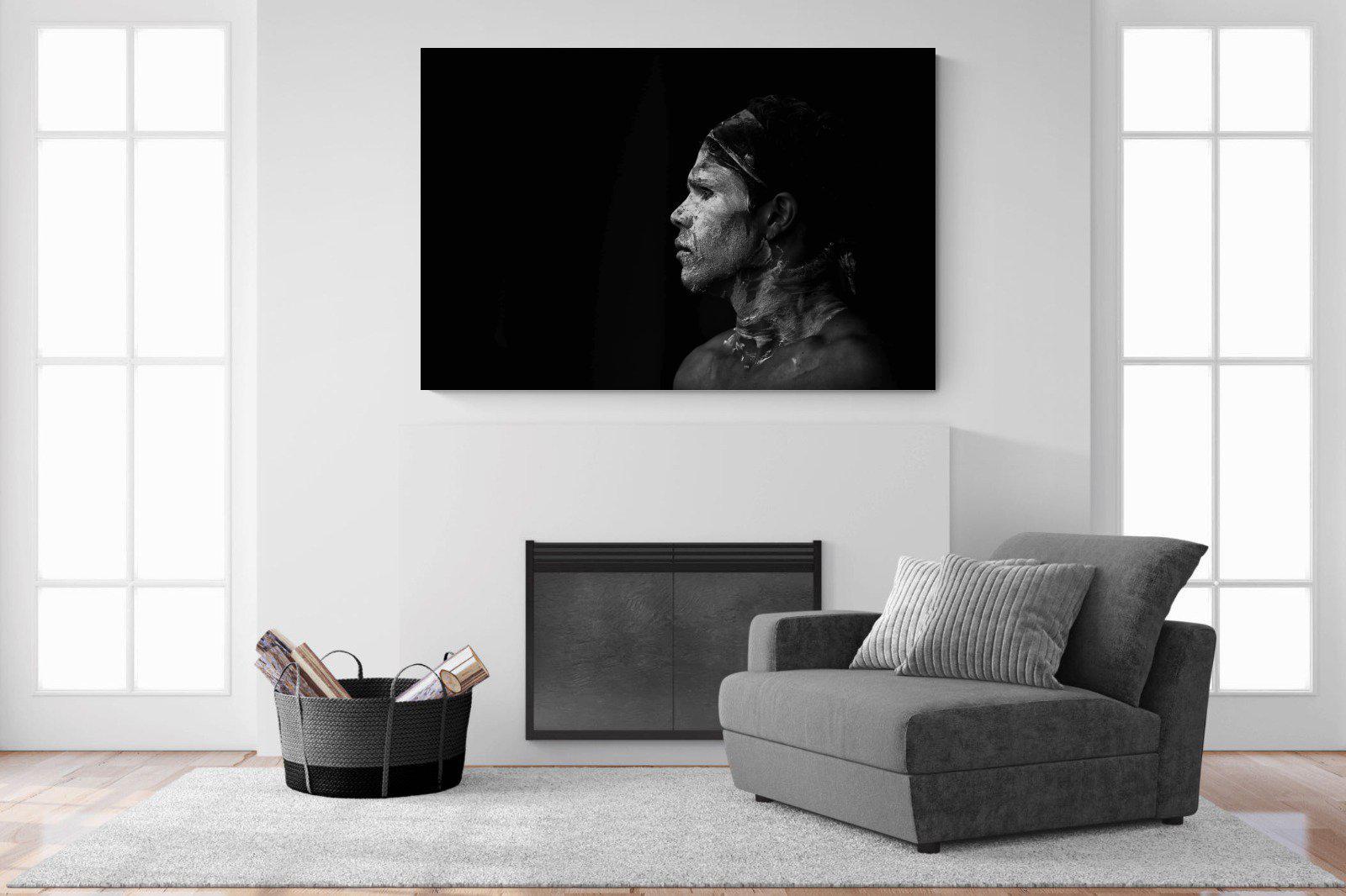 Warrior-Wall_Art-150 x 100cm-Mounted Canvas-No Frame-Pixalot